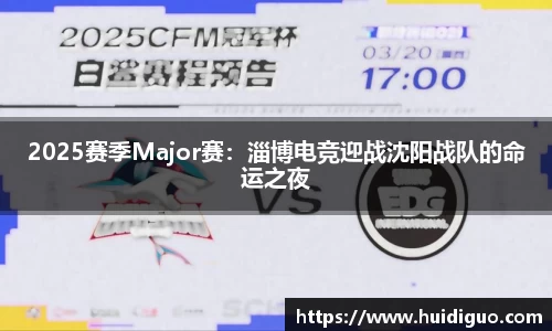 2025赛季Major赛：淄博电竞迎战沈阳战队的命运之夜